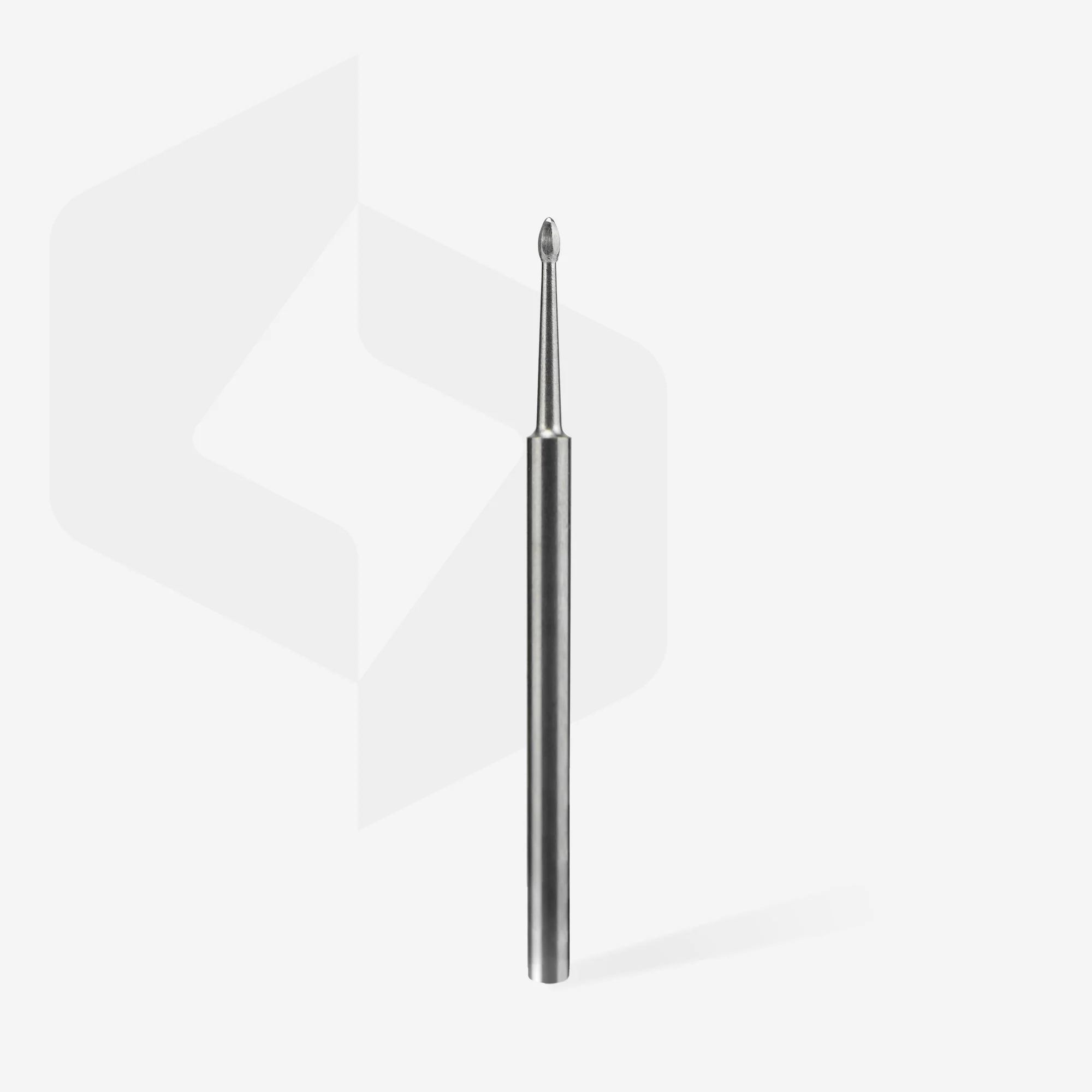 STALEKS EXPERT Carbide nail drill bit nail cleaner mini, head diameter 1,2 mm, working part 2,5 mm - Image 2