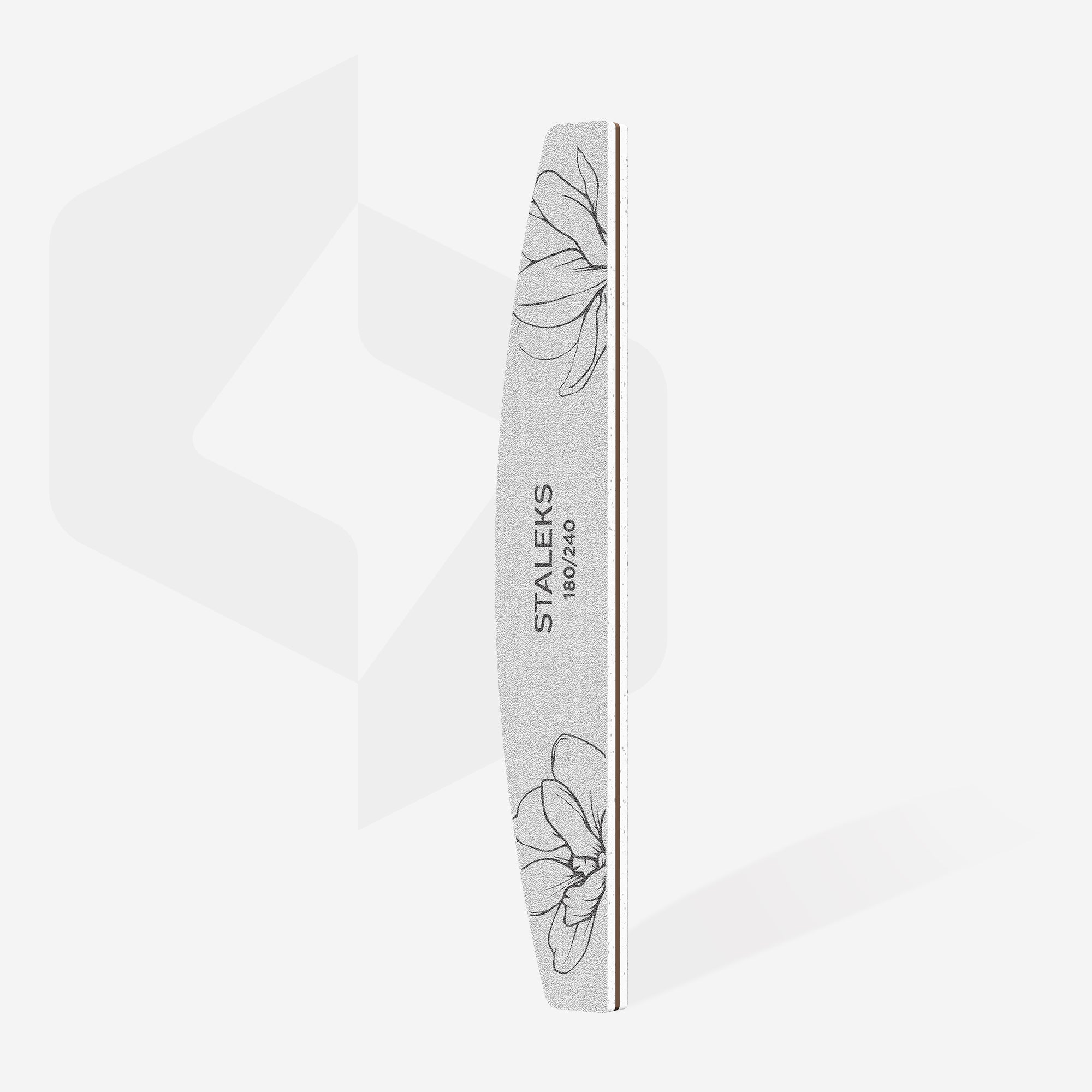 STALEKS EXPERT 40 Crescent mineral nail file, 180/240 grit (1 pc) - Image 2