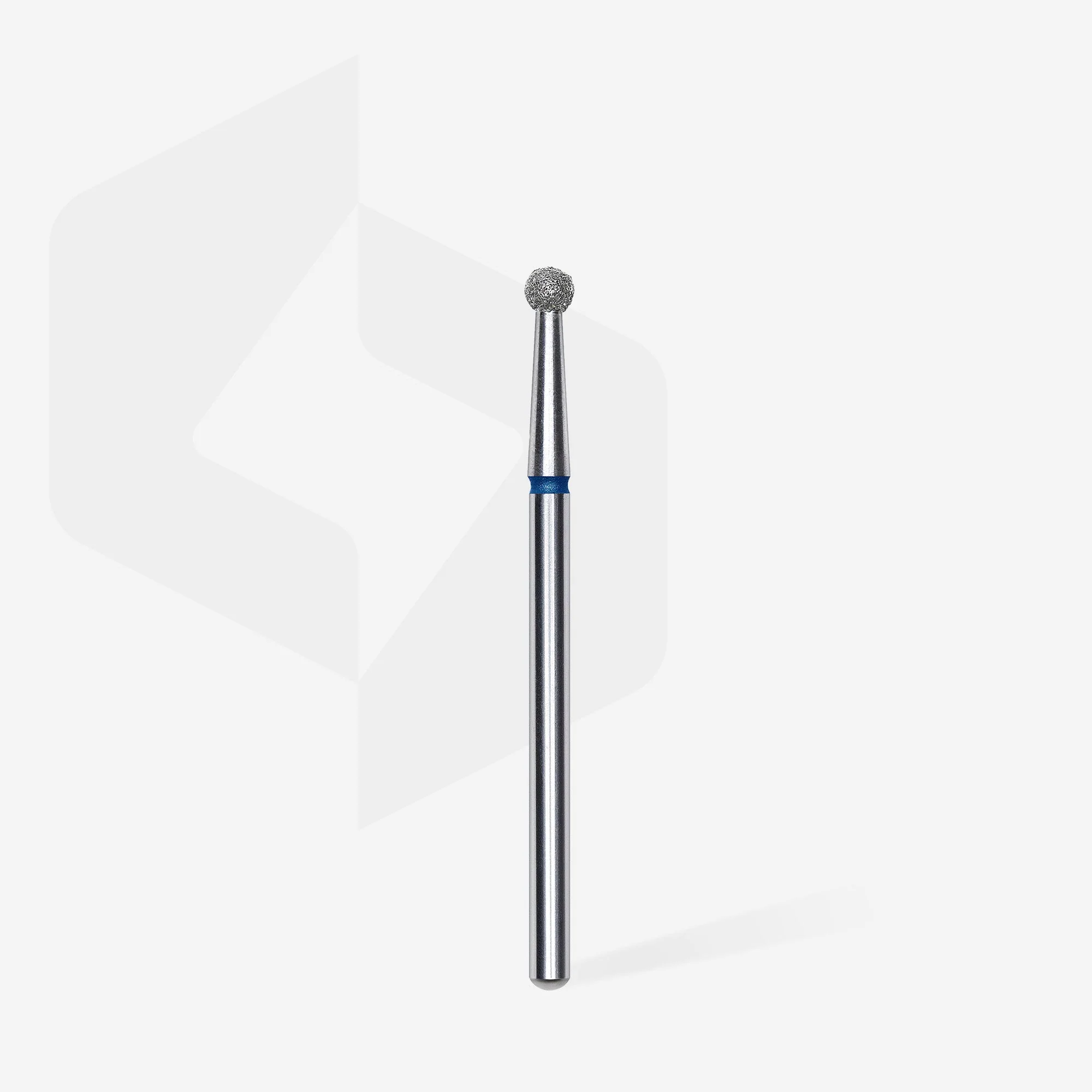 STALEKS EXPERT Diamond nail drill bit ball blue, head diameter 2,7 mm - Image 2