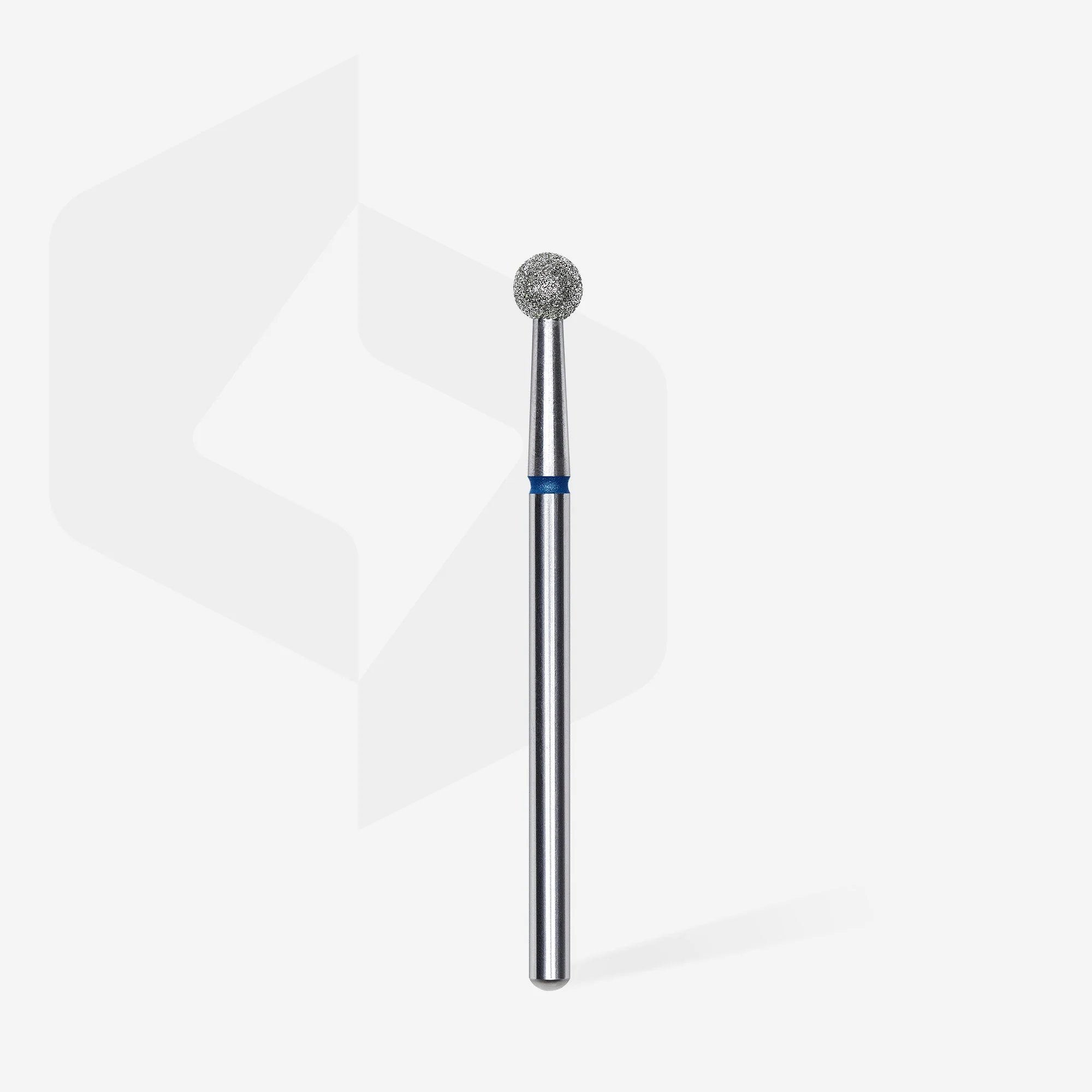 STALEKS EXPERT Diamond nail drill bit ball blue, head diameter 4 mm - Image 2