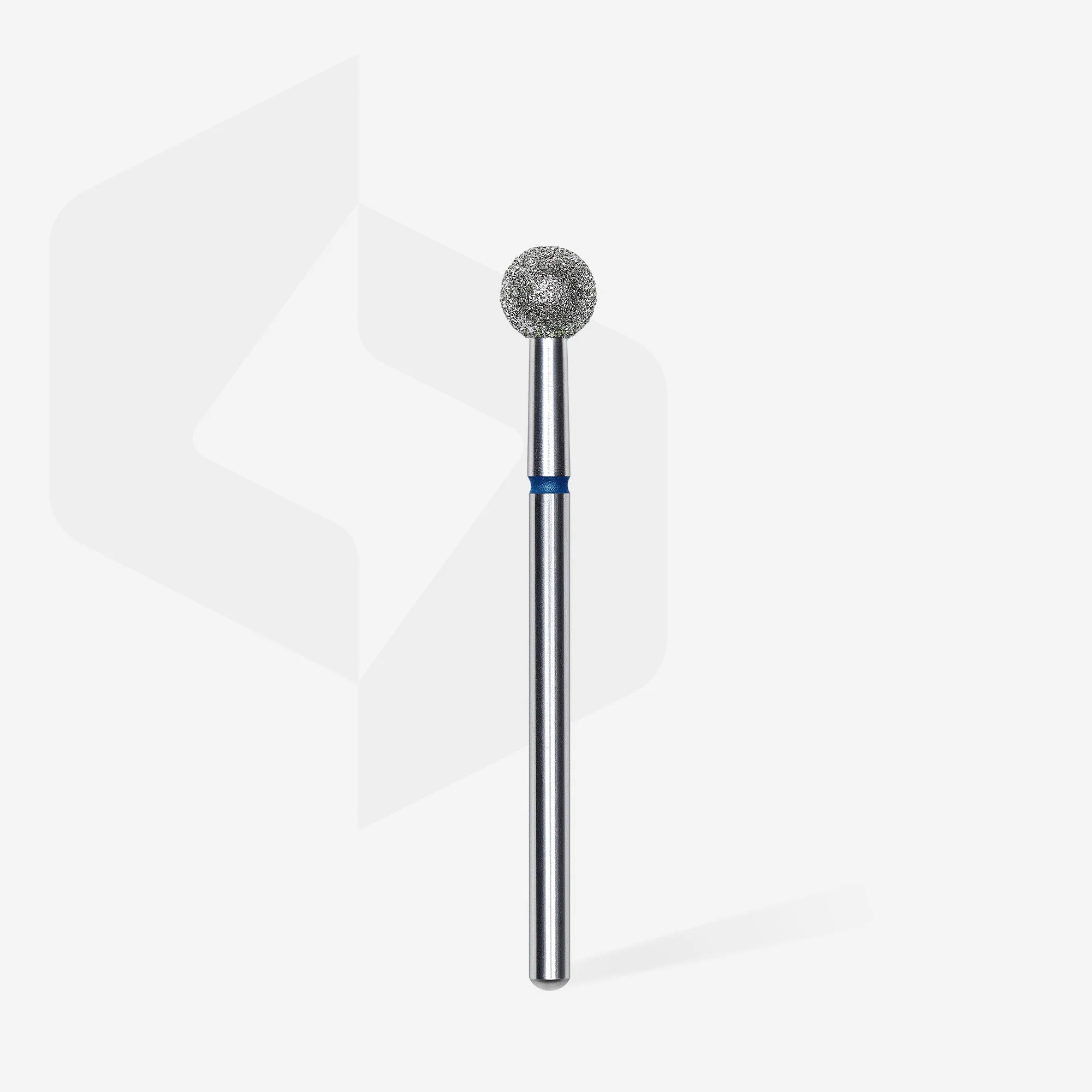 STALEKS EXPERT Diamond nail drill bit ball blue, head diameter 5 mm - Image 2