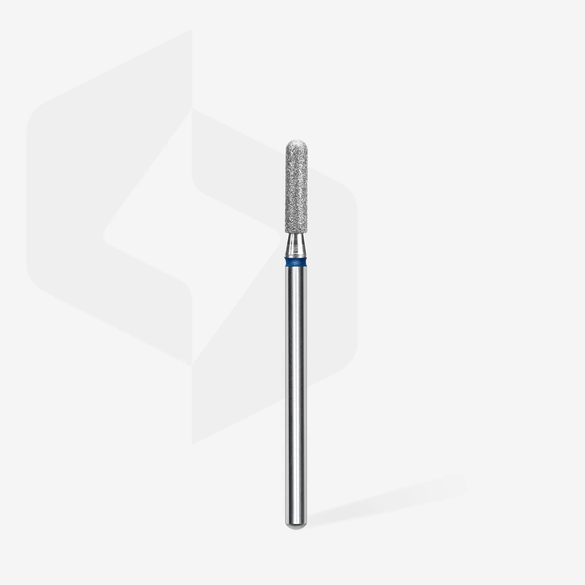 STALEKS EXPERT Diamond nail drill bit rounded cylinder blue, head diameter 2,3 mm, working part 6,5 mm - Image 2