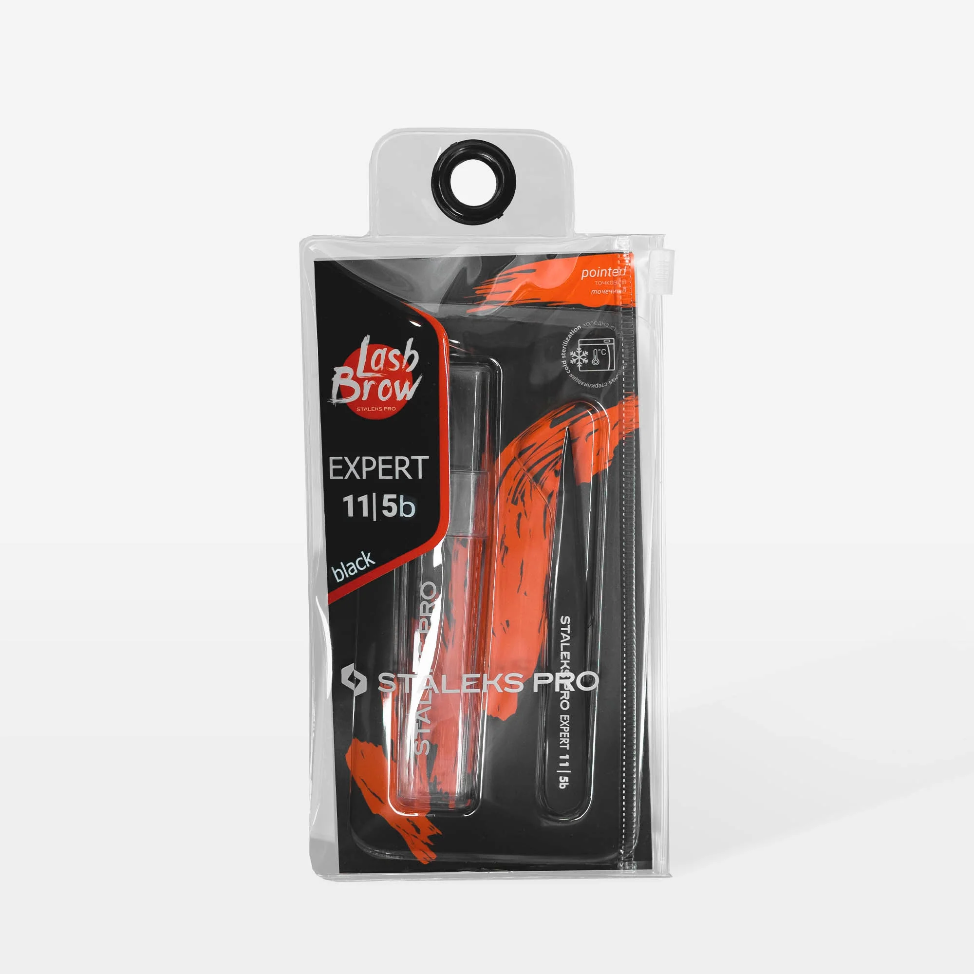 STALEKS EXPERT 11 TYPE 5b Professional eyebrow tweezers point - Image 4