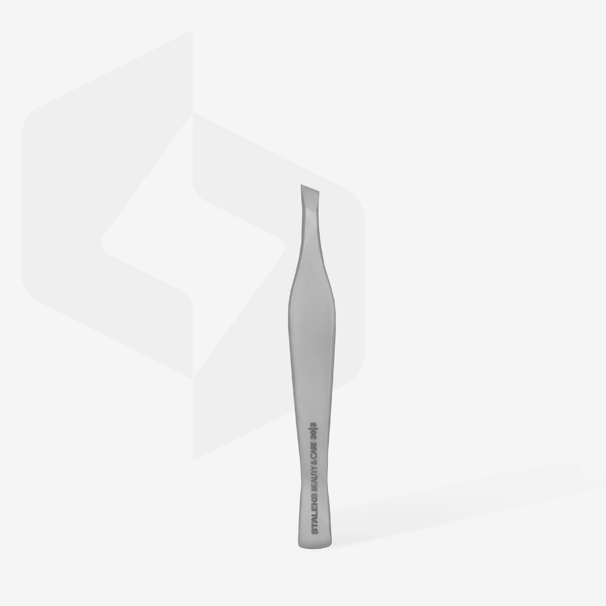 STALEKS BEAUTY & CARE 30 TYPE 3 Eyebrow tweezers wide beveled - Image 3
