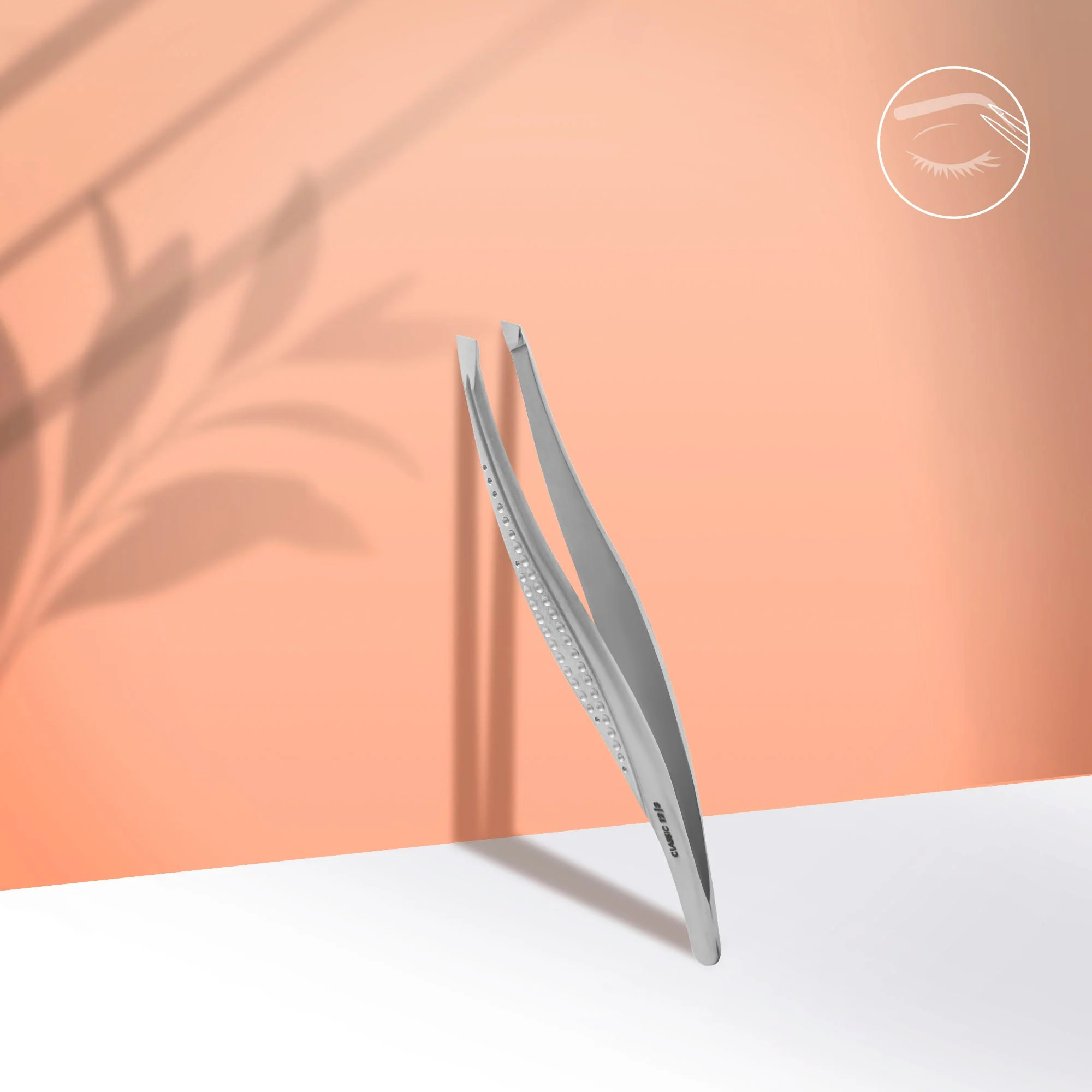 STALEKS CLASSIC 12 TYPE 3 Eyebrow tweezers wide beveled