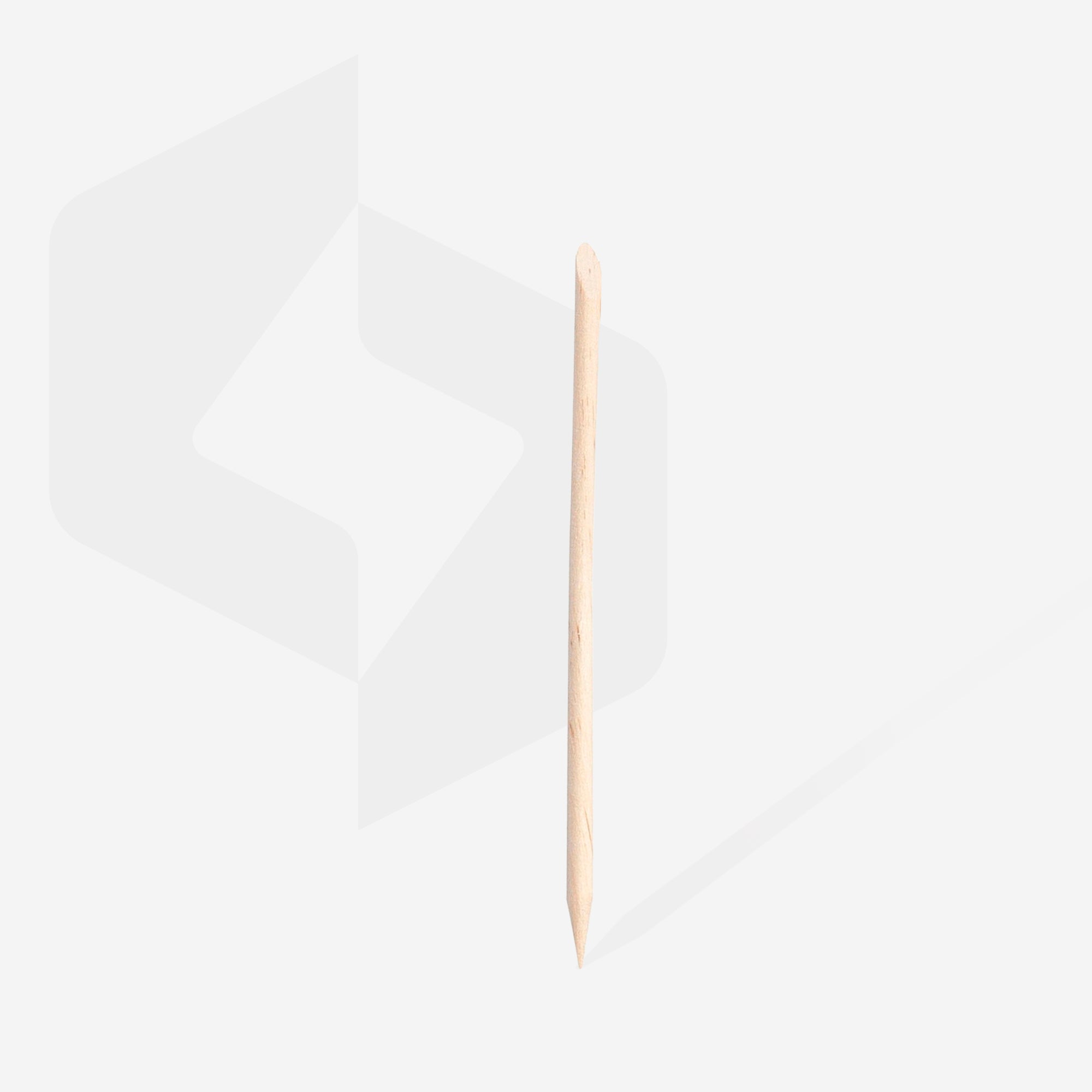 STALEKS EXPERT Orange stick wooden, 75 mm (100 pcs) - Image 3