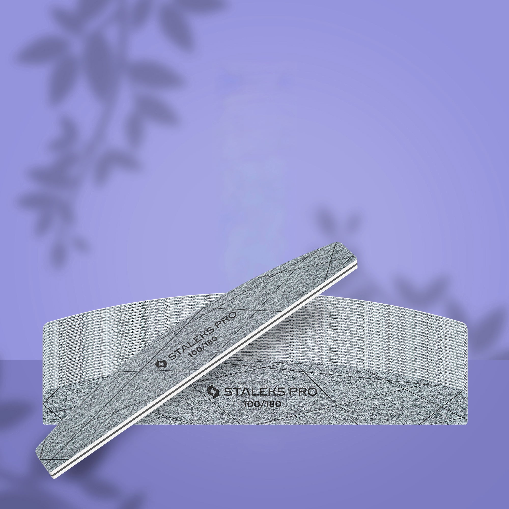 STALEKS Crescent mineral nail file SMART 40 100/180 grit (25 pcs)