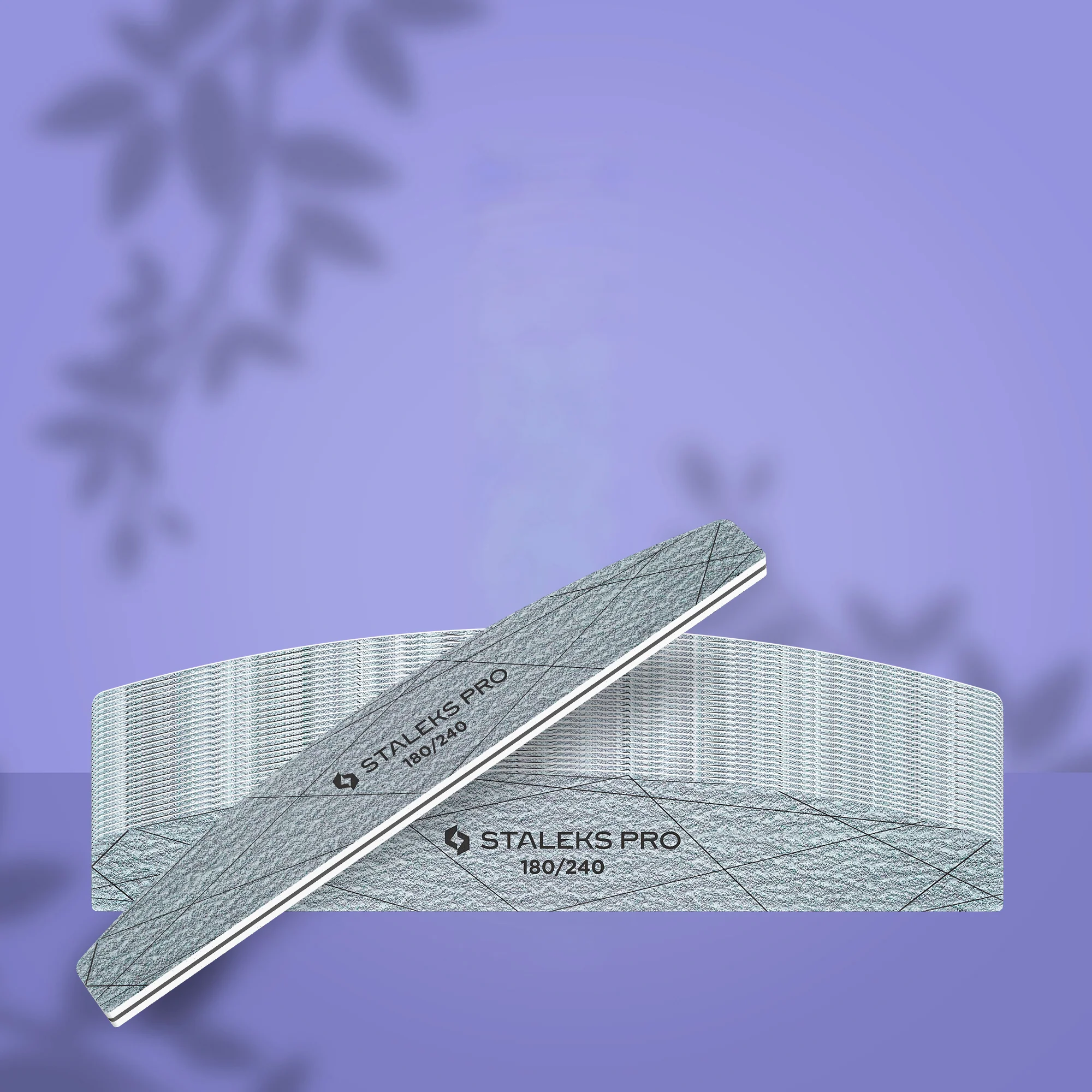 STALEKS Crescent mineral nail file SMART 40 180/240 grit (25 pcs)