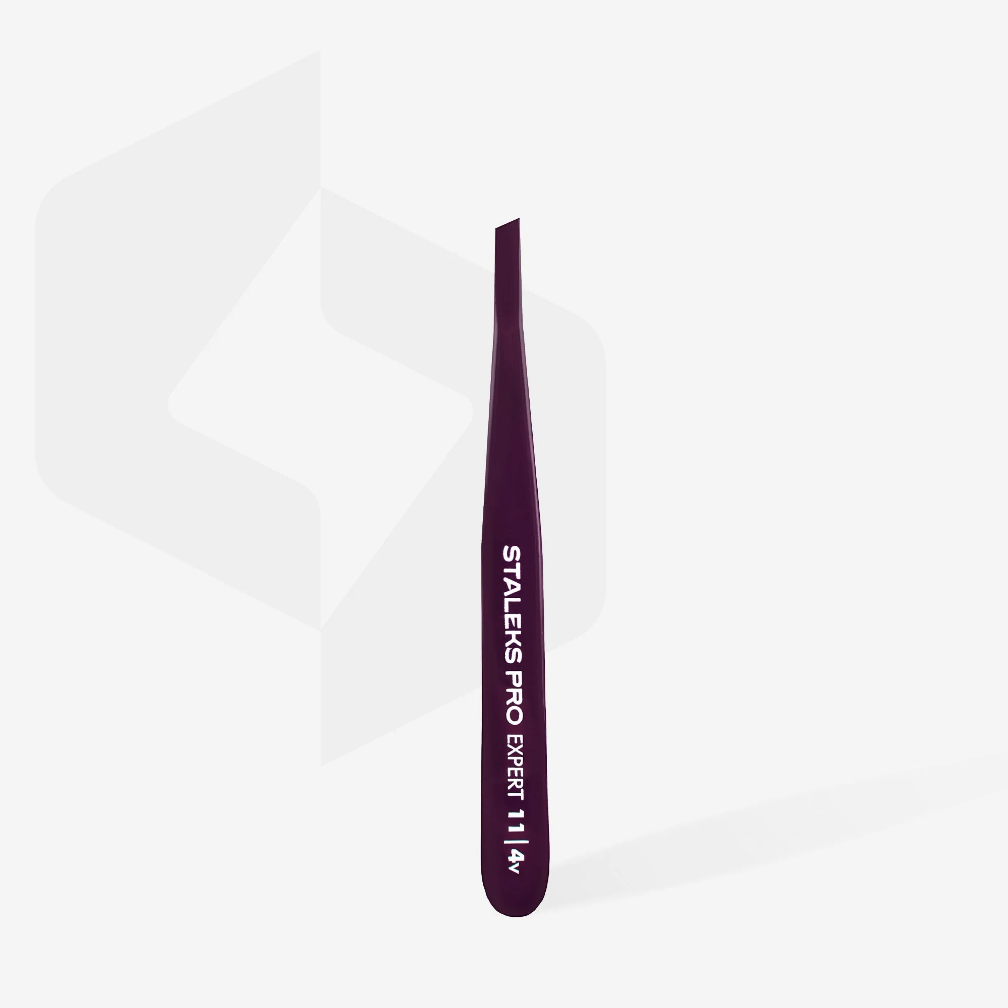 STALEKS EXPERT 11 TYPE 4v Professional eyebrow tweezers narrow beveled - Image 3