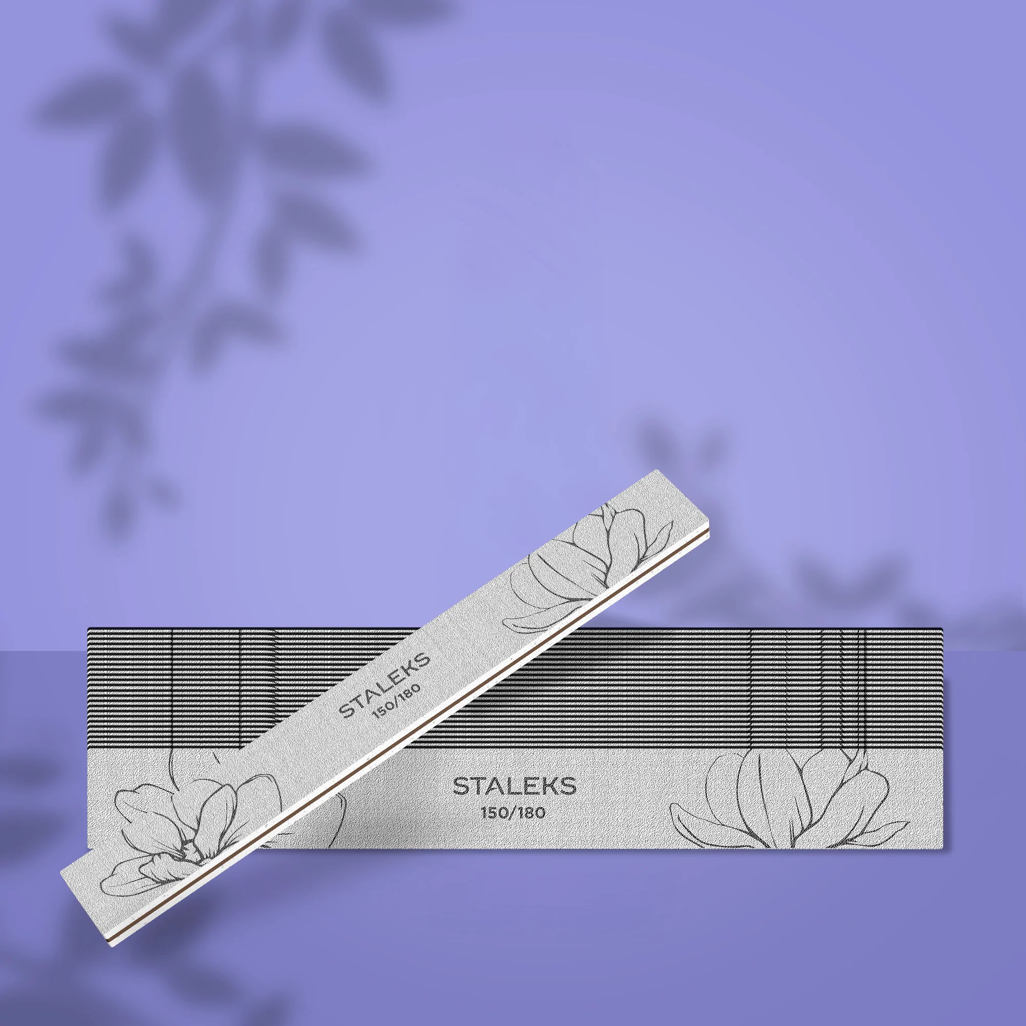 STALEKS EXPERT 20 Straight mineral nail file, 150/180 grit (25 pc)