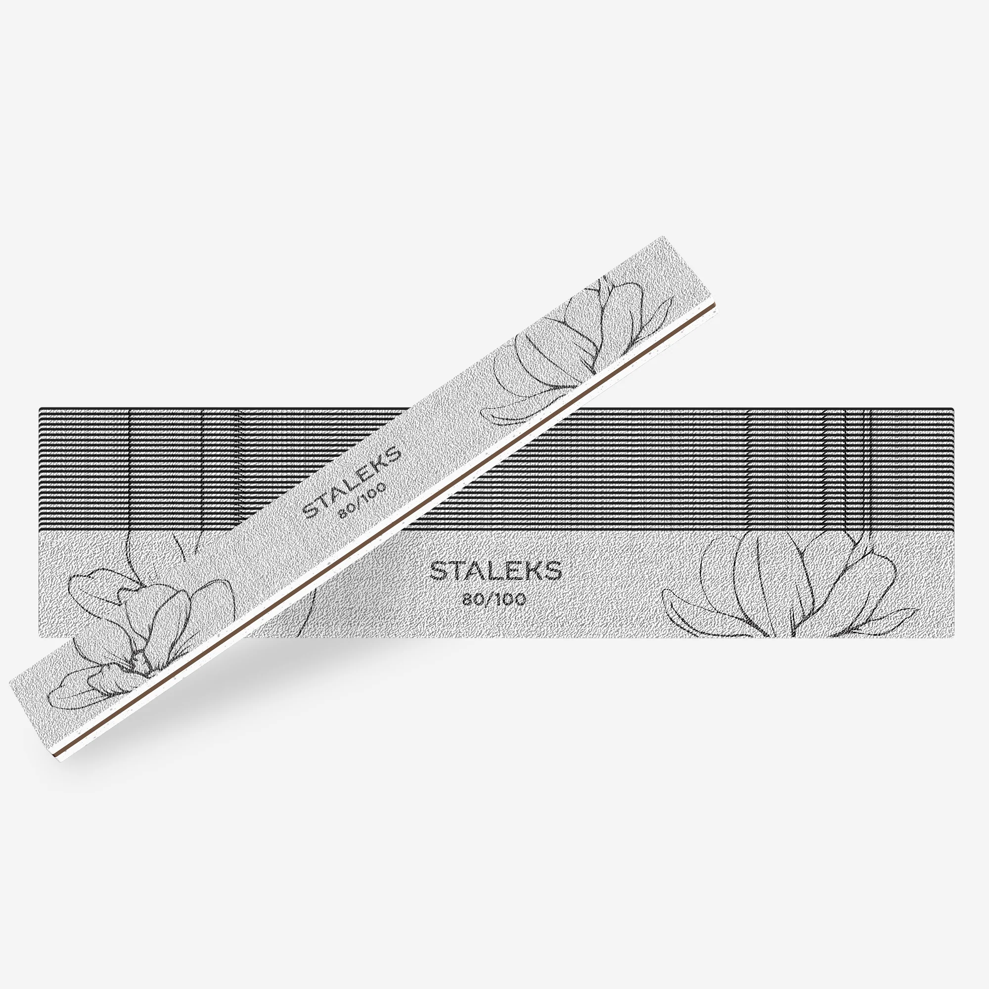 STALEKS EXPERT 20 Straight mineral nail file, 80/100 grit (25 pc) - Image 3