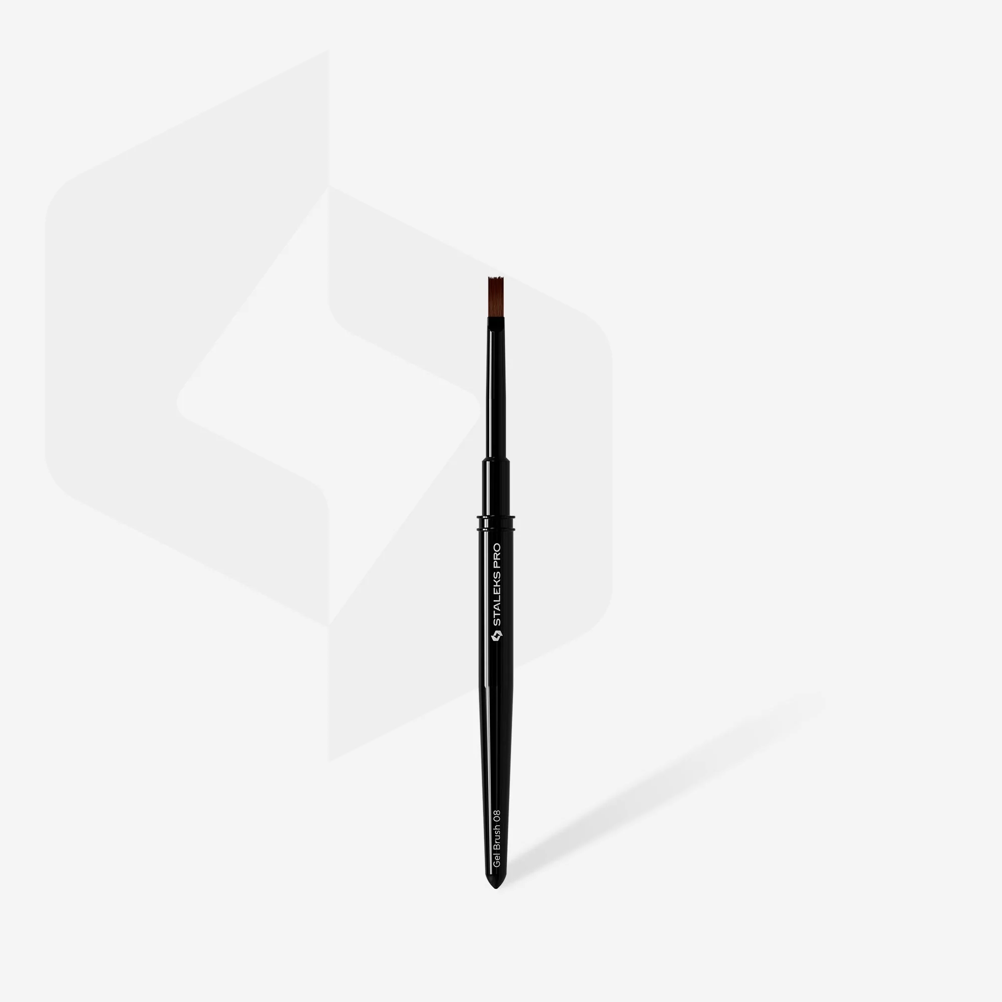 STALEKS EXPERT 08 Straight brush for gel, width 6 mm/length 10 mm - Image 2