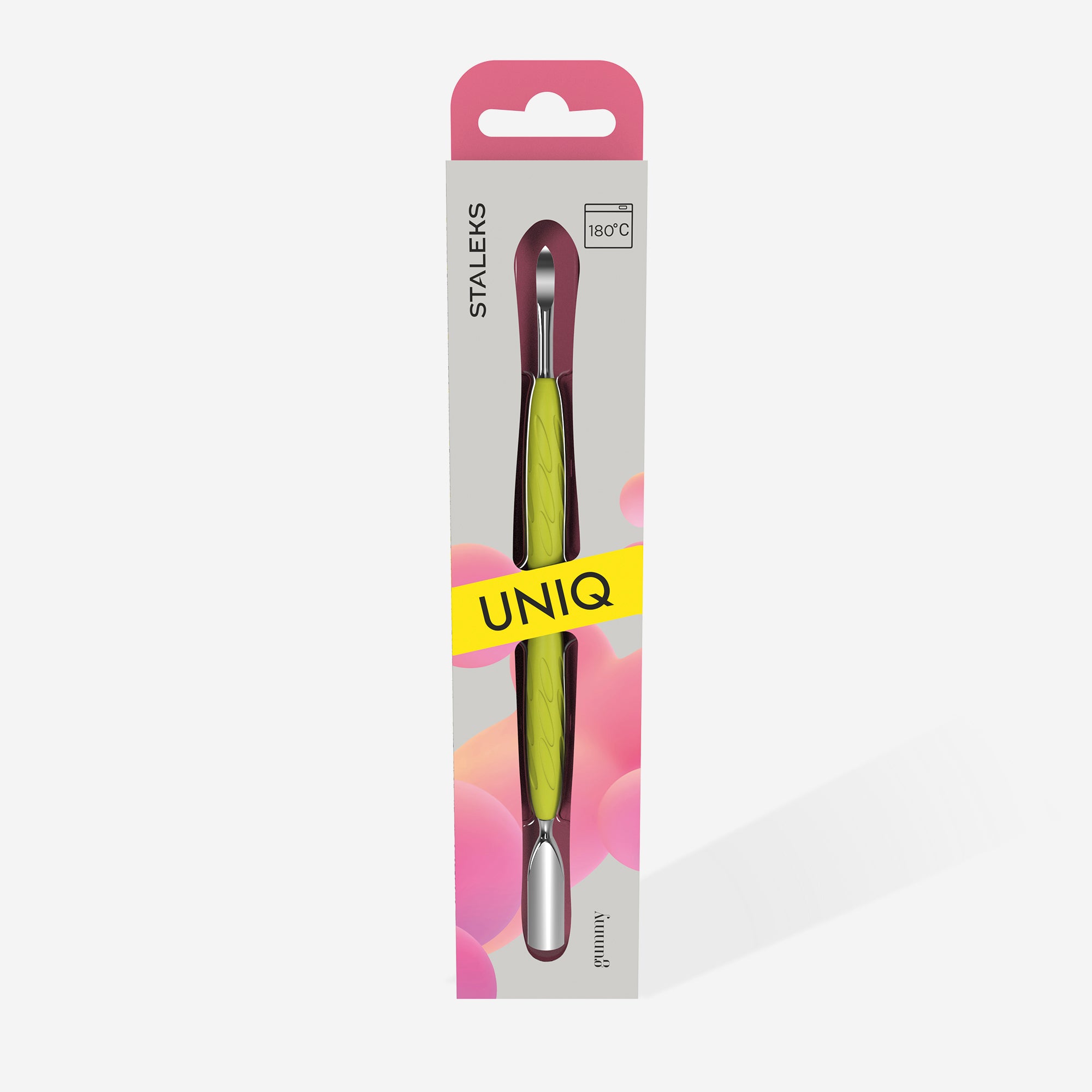 STALEKS UNIQ 10 TYPE 6 Gummy Rounded wide pusher and nail cleaner - Image 4